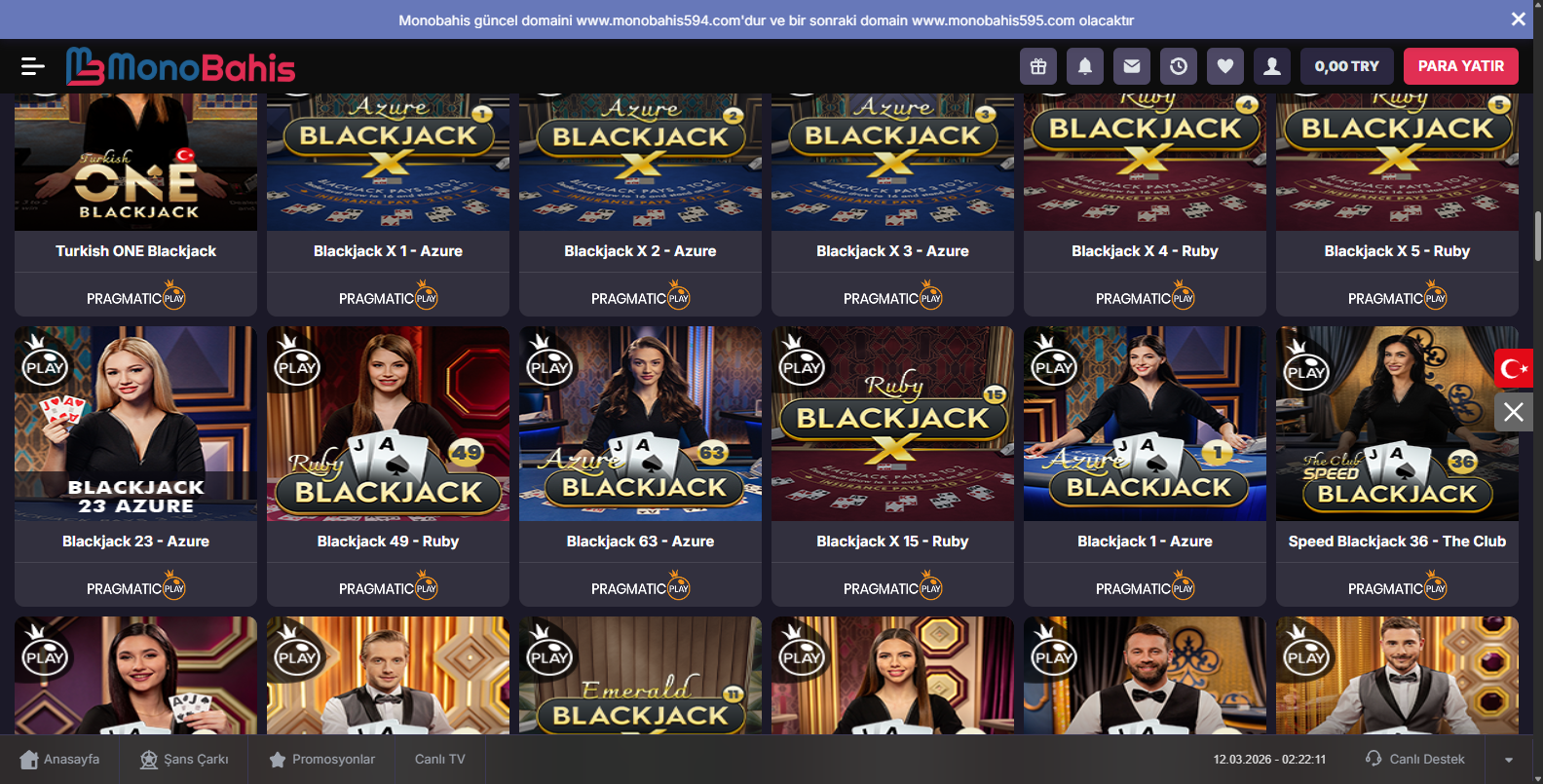 Monobahis Canlı Masa Oyunları